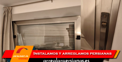 Reparación de persianas Villa de Vallecas