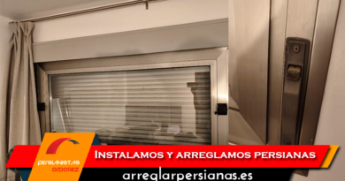 Reparación de persianas Villa de Vallecas